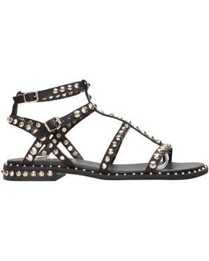 Ash Sandalen Schwarz+Gold - Braun