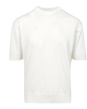 Laneus T-Shirts und Polos Creme - Weiß