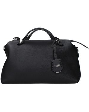 Fendi Handbags By The Way Leather - Black