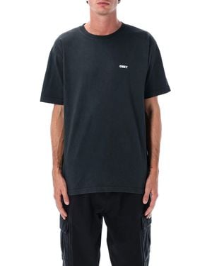 Obey T Shirts And Polos - Blue