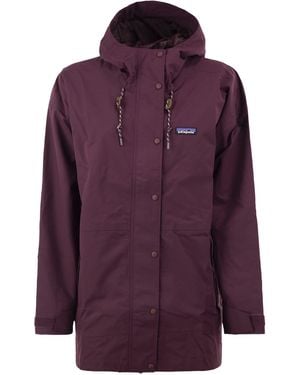 Patagonia Recycled Nylon Hooded Parka - Purple