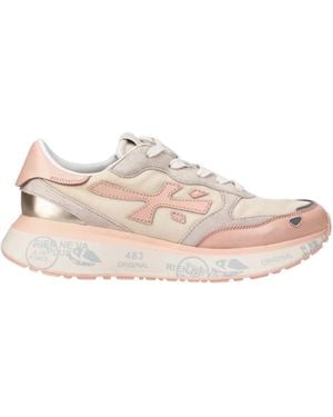 Premiata Sneakers Zilver - Roze
