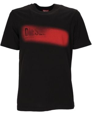 DIESEL T Adjust Aa5 Maglietta - Black