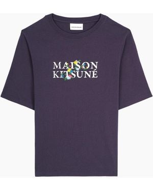 Maison Kitsuné T Shirts And Polos - Blue
