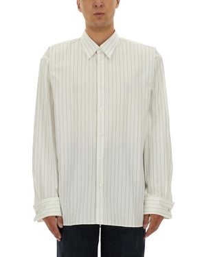 Dries Van Noten Striped Shirt - White