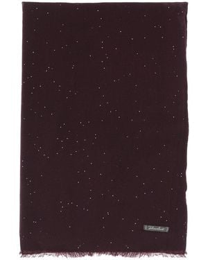 Faliero Sarti Raissa Wool Scarf - Purple