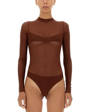 NOT AFTER TEN Pas après dix corps "Sunrise" - Marron