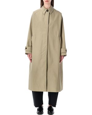 Studio Nicholson Holin Technical Cotton Trench Coat - Natural
