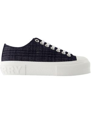 Burberry Niedrige Sneakers - Blau