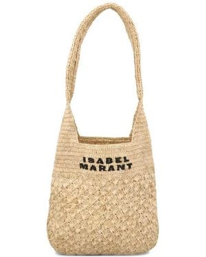 Isabel Marant Bedruckte Tragetasche - Weiß