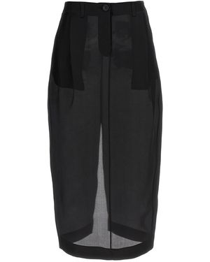 KHAITE Lucian' Skirt - Schwarz