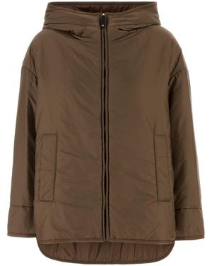 MM THE CUBE Cleo Padded Jacket - Brown