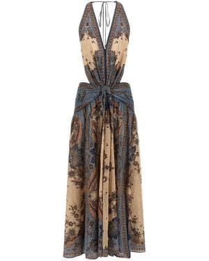 Zimmermann Kleid "Ascension" - Natur