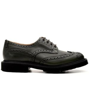 Tricker's Tricker 's Flache Schuhe - Schwarz