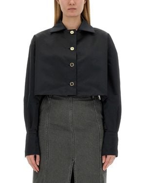 Patou Cropped Jacket - Black