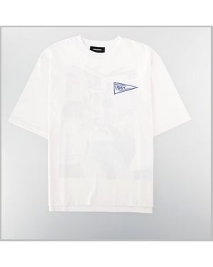 DSquared² T Shirt Con Stampa - White