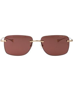 Dita Eyewear Squared Sunglasses Dls119 A 01 - Metallic