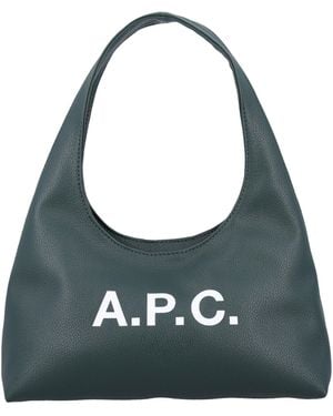 A.P.C. Taschen .. grün - Blau