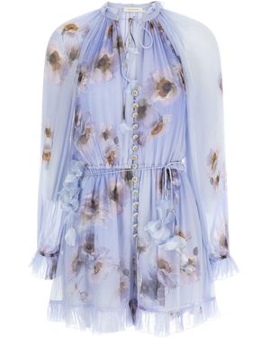 Zimmermann Mono de 'hipnótico' - Azul