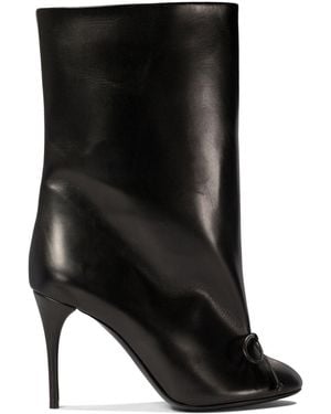 Alaïa "décolleté" Enkellaarzen - Zwart