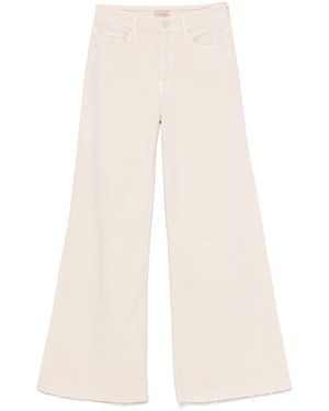 Mother Moeder De Roller Fray Denim Jeans - Naturel