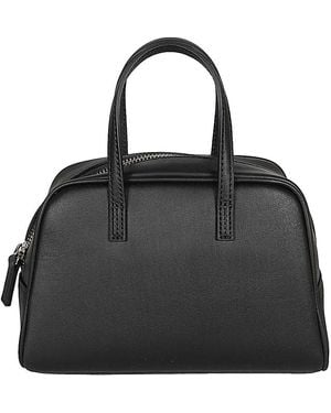 MIZUIRO Bolso Boston pequeño de piel - Negro
