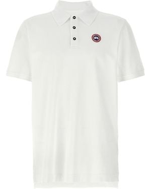 Canada Goose 'beckley' Polo Shirt - Wit