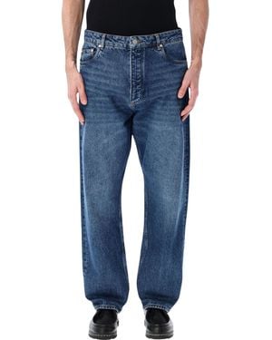 Studio Nicholson Warn Wash Denim Jeans - Blue