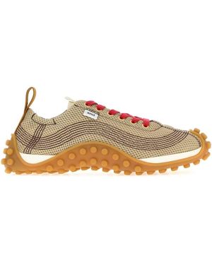 Ami Paris Mesh Trainer - Brown