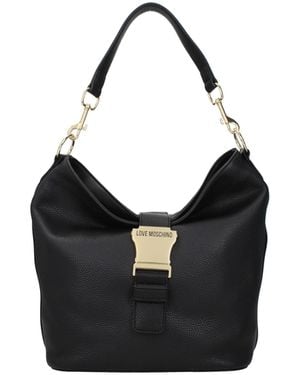 Love Moschino Damens Handtaschen Polyurethan Schwarz