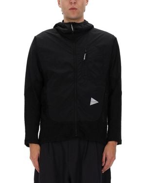 and wander "Alpha Direct" Jacket - Black