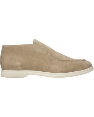 Eleventy Eleven Suede Boots - Natural