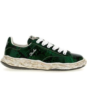 Maison Mihara Yasuhiro Charles Sneakers Verde-Donna