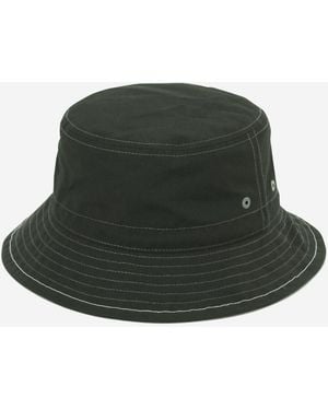 and wander Blended Cotton Bucket Hat - Green