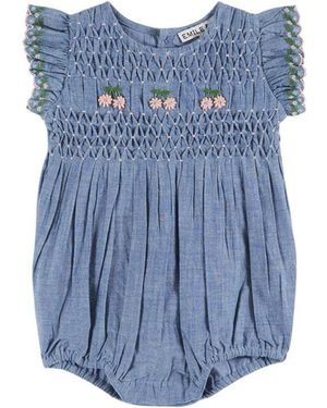 Emile Et Ida Body Denim - Blue