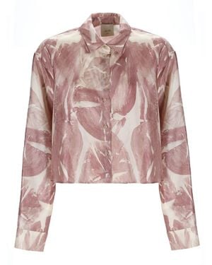 Alysi Silk Shirt - Pink