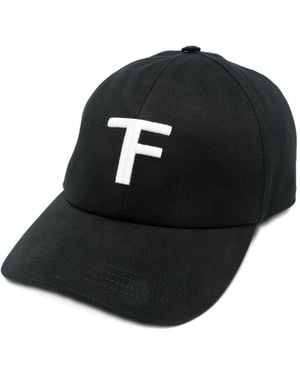 Tom Ford Cotton Baseball Cap - Black