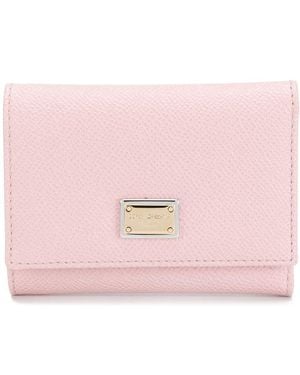 Dolce & Gabbana Portafoglio Francese - Rosa