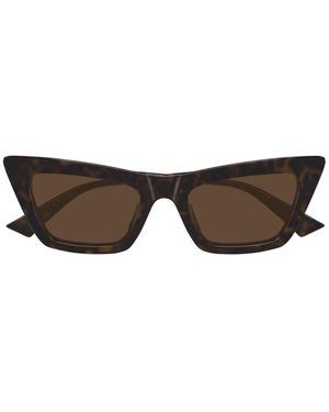 Bottega Veneta Zonnebril Bv1446 S 002 Bruin/bruin Dames