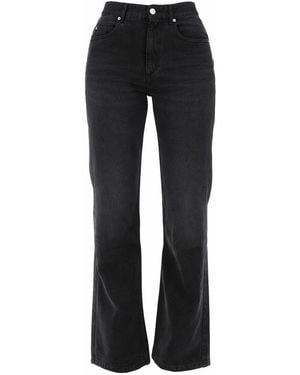 Isabel Marant Jeans Belvira Lyocell Cotton - Black