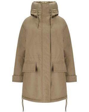 DUNO Kaya Camel Reversible Parka - Natural