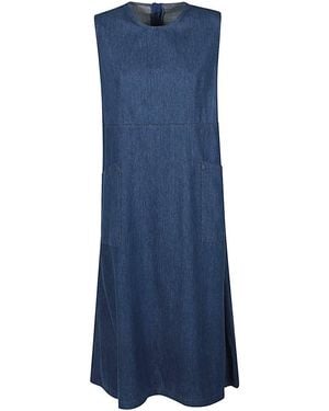 Sarahwear Denim Gardener Dress - Blue