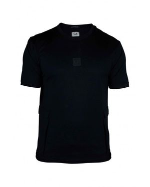 C.P. Company C.P. Firmen -T -Shirt - Schwarz