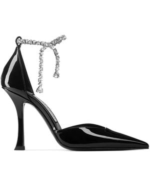 Jimmy Choo Pompt Stevie 100 Mm - Zwart