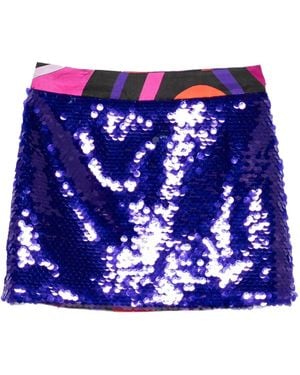 PUCCI Falda - Azul