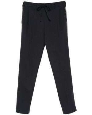 Fabiana Filippi Slim Fit Trousers - Black