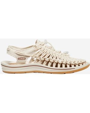Keen Uneek Canvas Sandals - Natural