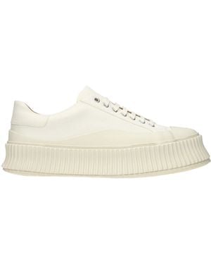Jil Sander Trainers Fabric/Cloud - Natural