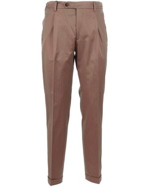 Berwich Pantalone Retrolong Verde - Braun