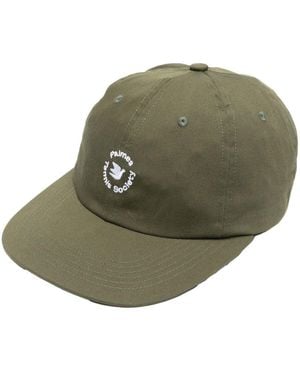 Palmes Baseballkappe mit Logo-Print - Grün